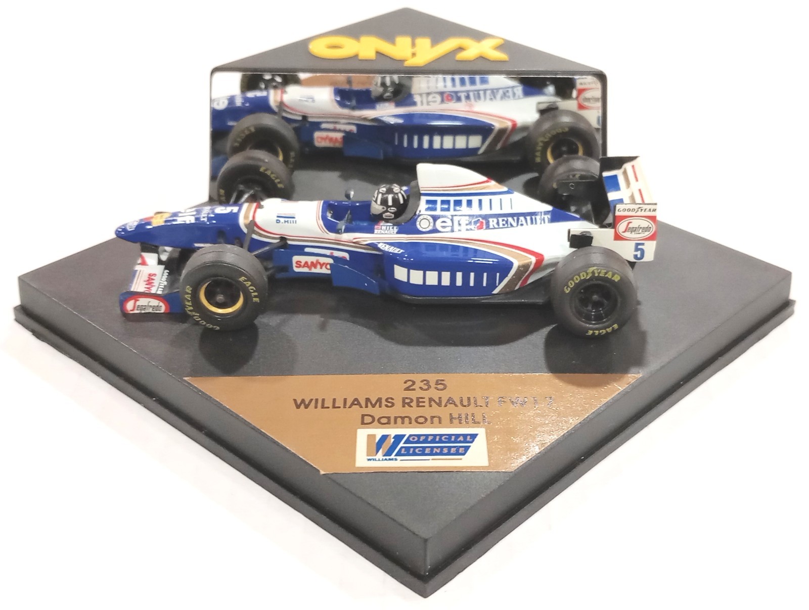 Onyx 1/43 ONYX Formula 1 Collection. Williams Renault FW17 - Damon