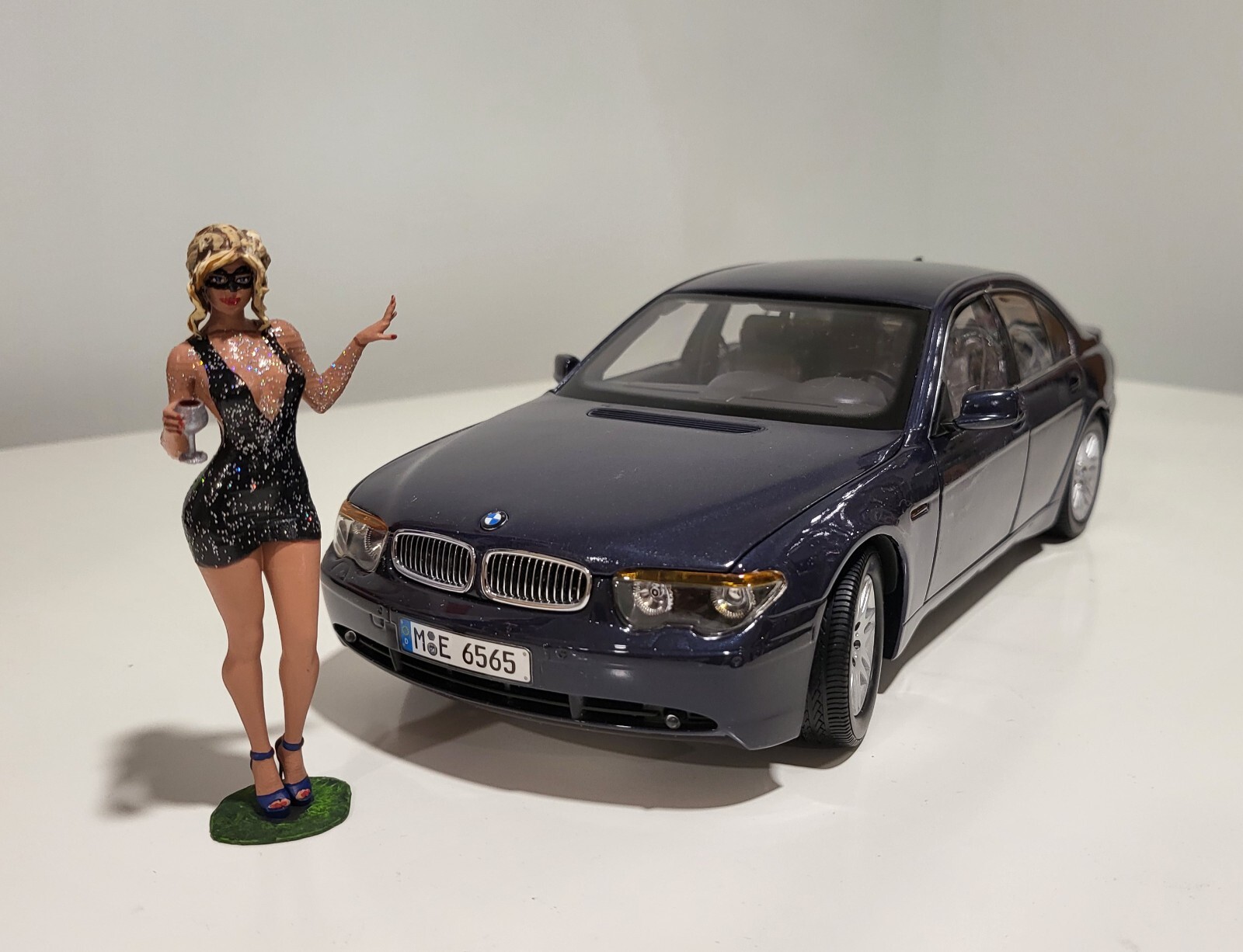2003 BMW 745i E65 7 SERIES - 1/18 KYOSHO - BMW DEALER EDITION | eBay