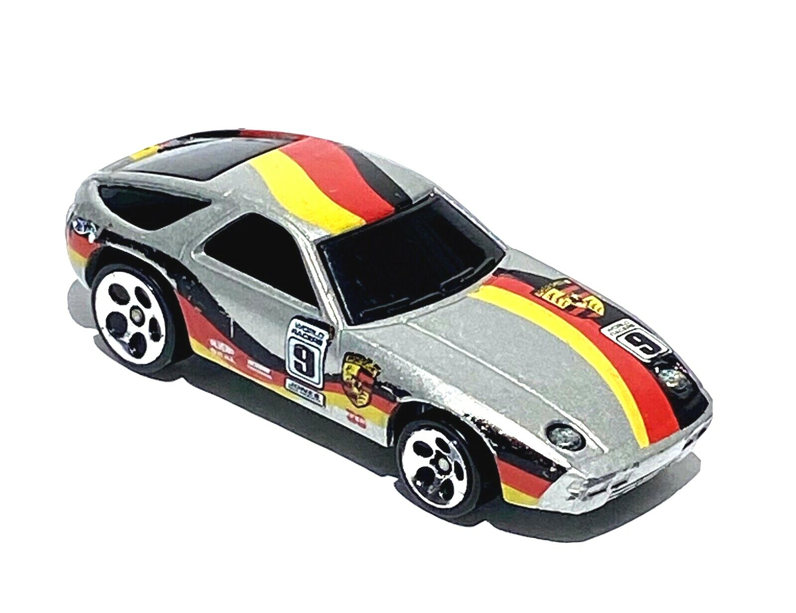 1978 Mattel Hot Wheels Metallic Silver Porsche 928 Sports Car 1:64