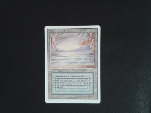 Underground Sea - FWB Revised Italian - Magic - MTG - BGS 9.5 Quad