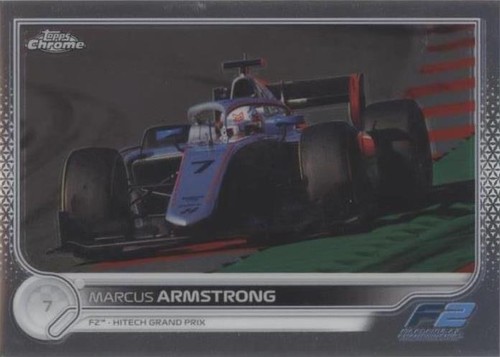 2022 Topps Chrome Formula 1 #136 Marcus Armstrong | eBay
