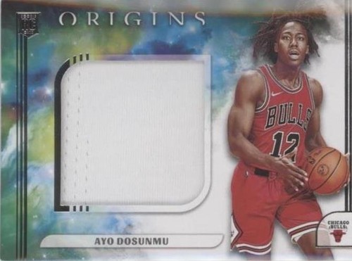 Ayo Dosunmu 2021-22 Panini Spectra Mojo RC Rookie Auto Autograph