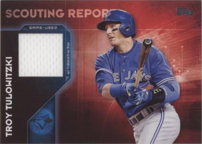 Topps Troy Tulowitzki Baseball Toronto Blue Jays Sports Trading