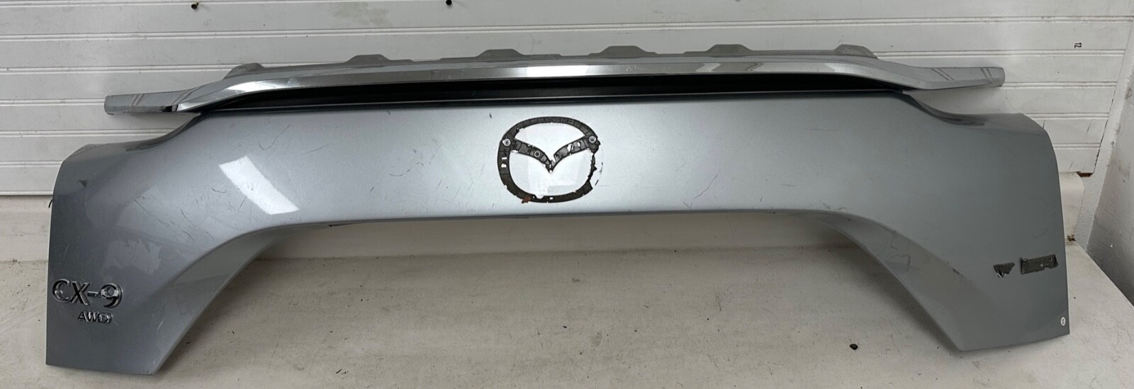 2016-2020 Mazda CX-9 Rear Tailgate Molding Cover Trim w/ Badge