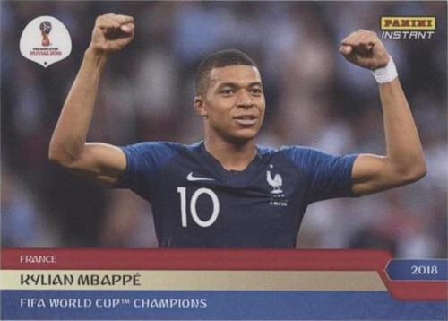 KYLIAN MBAPPE 2018 PRIZM RUSSIA WORLD CUP NEW ERA “ SP SHORT PRINT