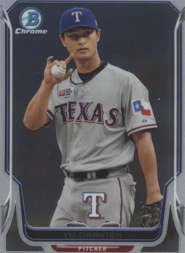 2012 Bowman Chrome #84 & Bowman #209 Yu Darvish RC's | eBay