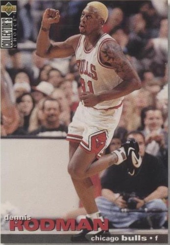 1995-96 Collector's Choice Player's Club Dennis Rodman Chicago