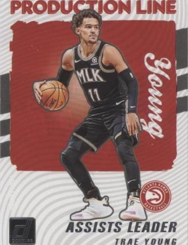 Trae Young 2021-22 Contenders MVP Bronze Auto TYG Oklahoma Hawks
