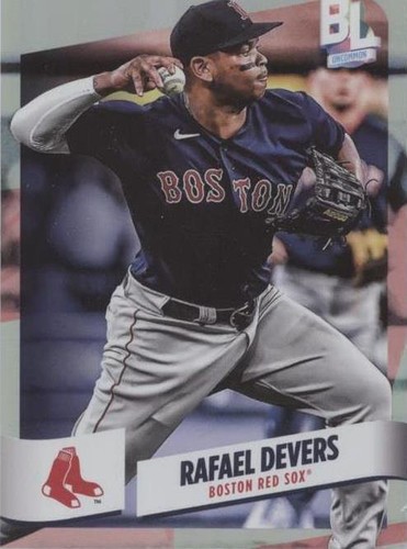 2023 Topps Big League Big Leagers Card of Rafael Devers - Red Sox