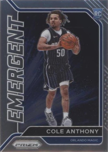 2020-21 Panini Prizm Penmanship Cole Anthony RC Rookie AUTO Magic