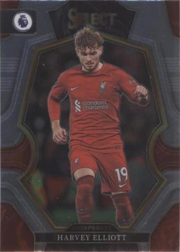 Harvey Elliott Signed 2022 Panini Premier League Sticker #365