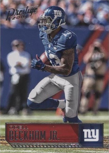 Odell Beckham Jr. 092/399 panini prestige 2023 red numbered