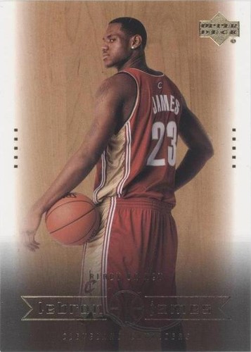 2003-04 Upper Deck Standing O LeBron James # 85 Rookie Card RC PSA