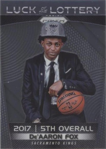 2017-18 Panini Prizm Silver #24 DeAaron Fox Rookie RC De'Aaron Fox