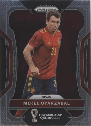 🏆2022 Panini Prizm World Cup Qatar Manga Mikel Oyarzabal MANGA