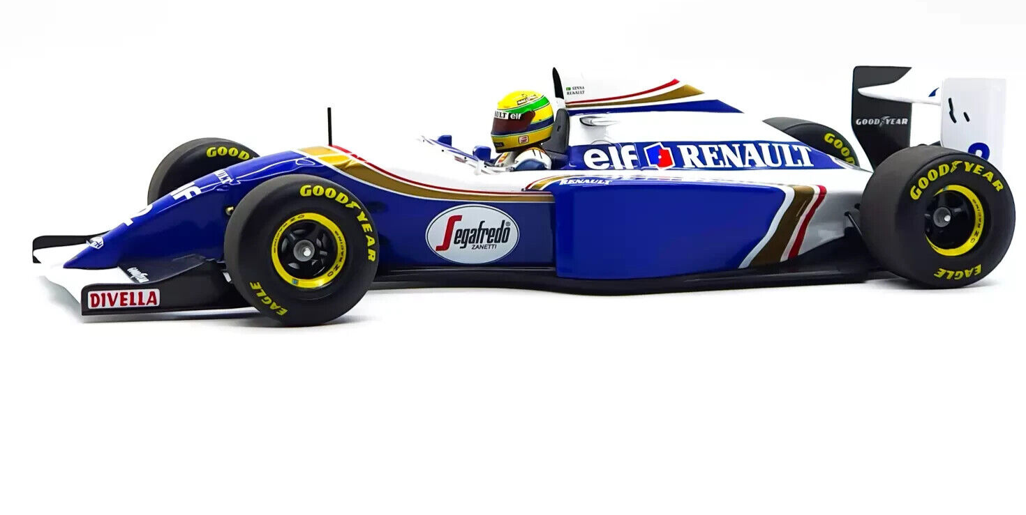 1:18 MINICHAMPS F1 Williams FW16 AYRTON SENNA Pacific GP Special