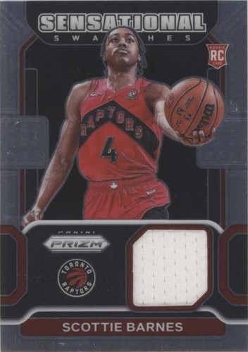 2021-22 Panini Prizm Scottie Barnes Mojo Auto # /25 RC Signatures