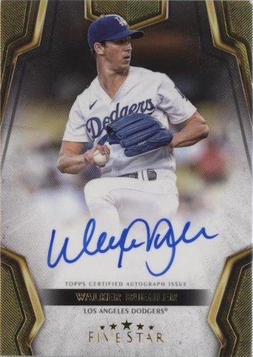 907. Walker Buehler 2023 Topps Five Star On Card Autograph #FSA