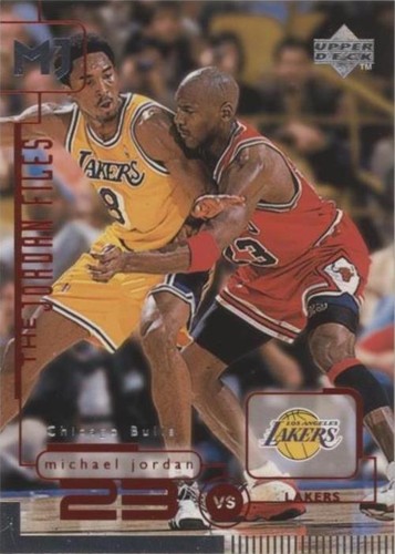 1998 Upper Deck #147 The MICHAEL JORDAN Files vs KOBE BRYANT PSA 9