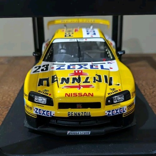 AUTOart 1/18 Nissan Skyline GT-R R34 JGTC 2001 #23 Pennzoil Zexel