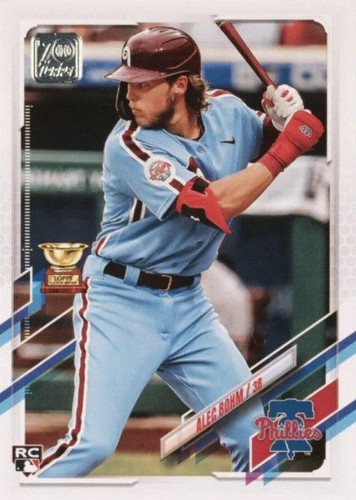 ALEC BOHM 2021 TOPPS GOLD LABEL CLASS 2 ROOKIE RC PHILLIES | eBay