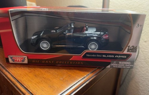 MOTORMAX MERCEDES BENZ SLK55 AMG BLACK 1/24 DIECAST CAR 73200 | eBay
