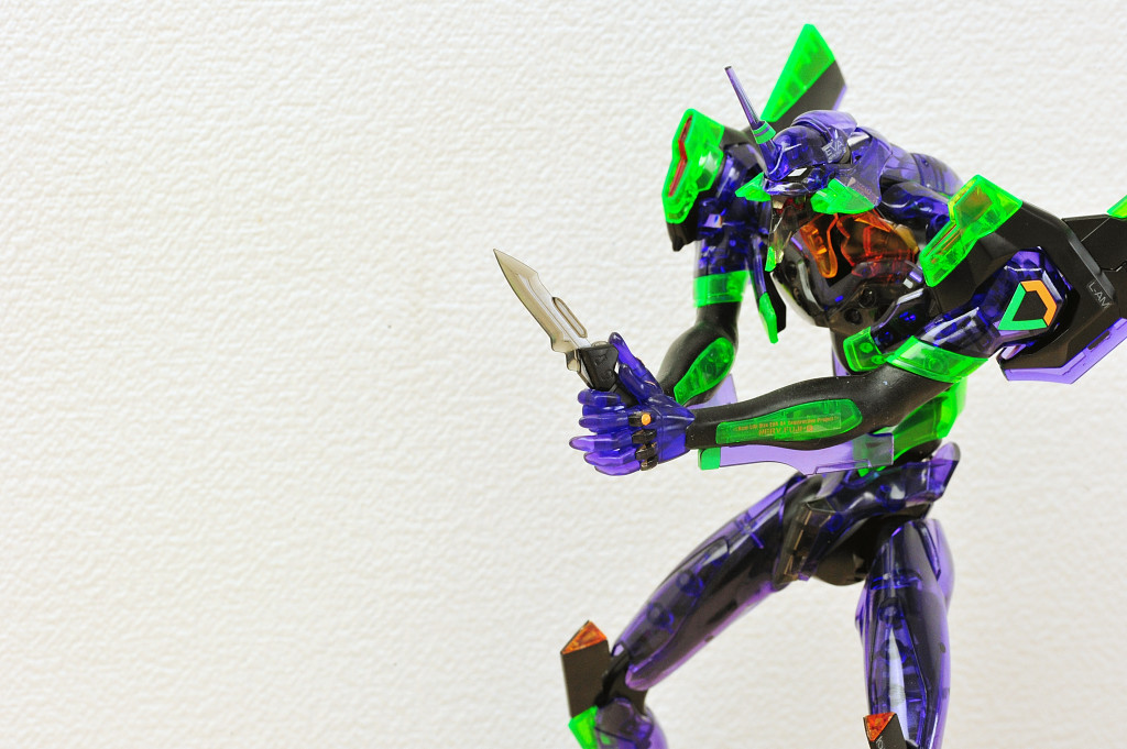 エヴァプラモデル史上初の色付きクリア、初号機の富士急限定モデル