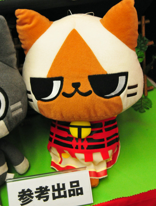 モンスターハンターの人気マスコットキャラ「アイル―」のぬいぐるみが