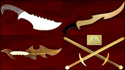 RPGのアイテムとしてありそうな木刀というか木剣シリーズ「Wooden