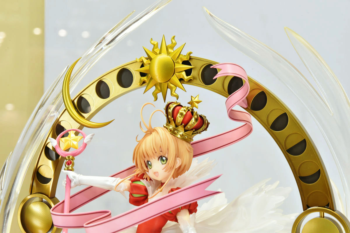 CLAMP描きおろしのカードキャプターさくらイラストを完全フィギュア化