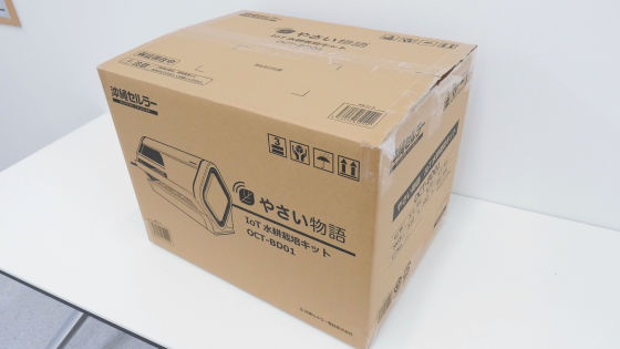 スマホ連携で野菜の発育状況を確認できる全自動水耕栽培キット「やさい