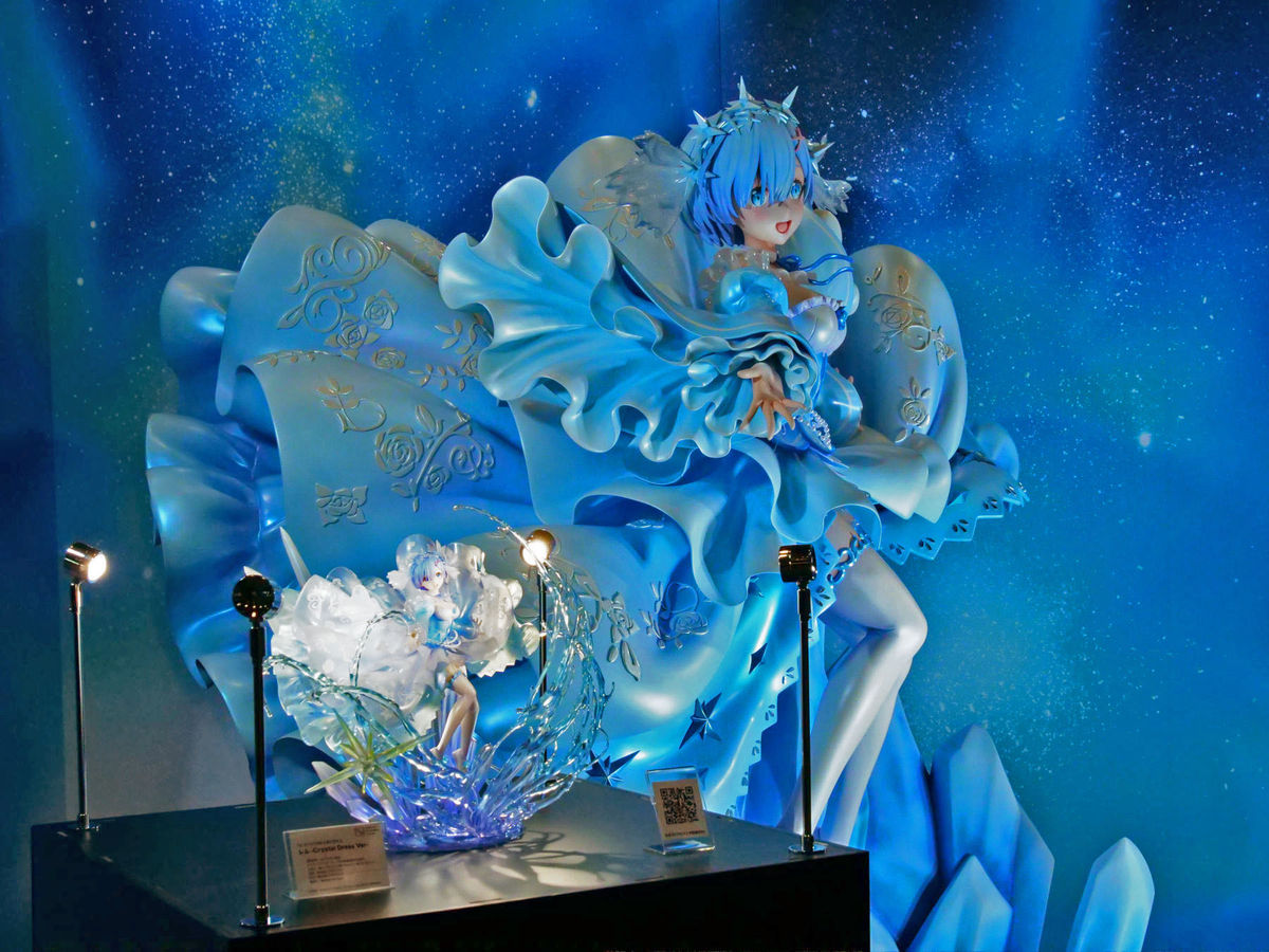 Re:ゼロから始める異世界生活」のレム等身大フィギュアが超美麗な圧倒
