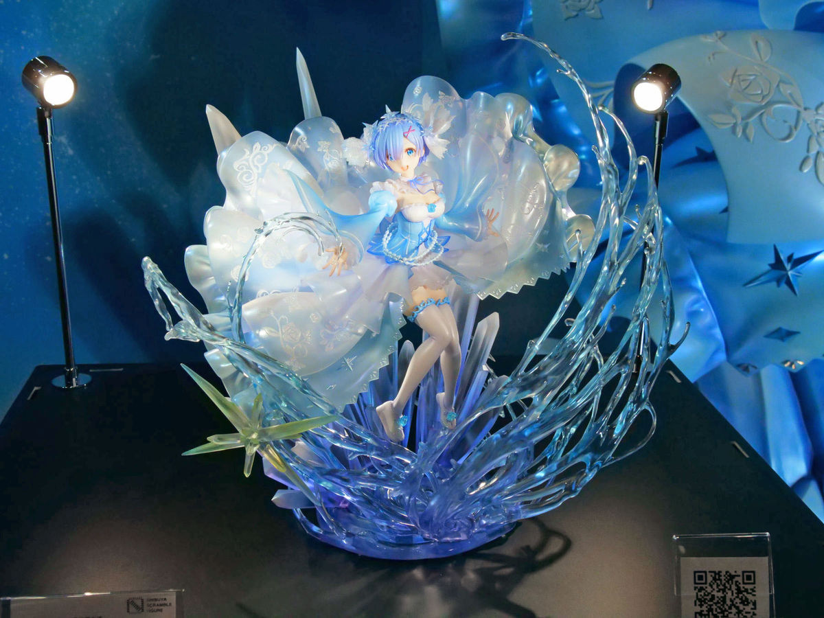Re:ゼロから始める異世界生活」のレム等身大フィギュアが超美麗な圧倒