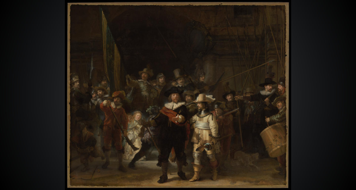 44.8ギガピクセルの超高解像度で350年前の名画をオンラインで閲覧可能