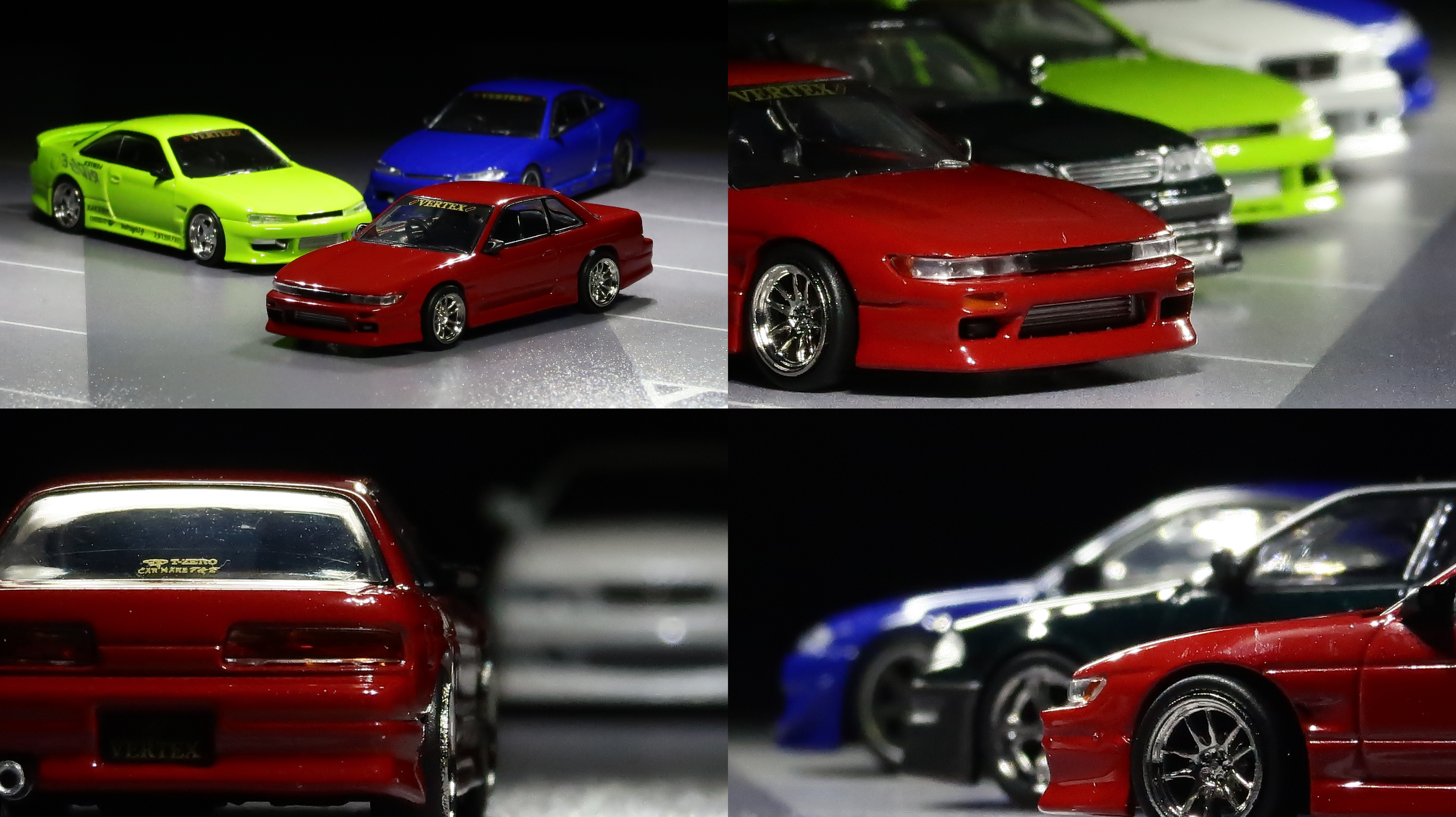 モデルインプレッション】 Tarmac Works 1/64 - Vertex Nissan Silvia