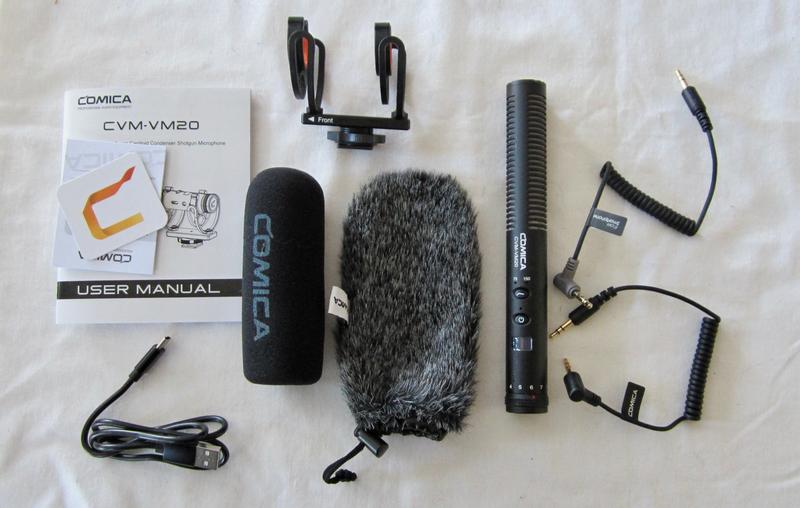 Comica CVM-VM20 Multi-Functional Super Cardioid Condenser Shotgun