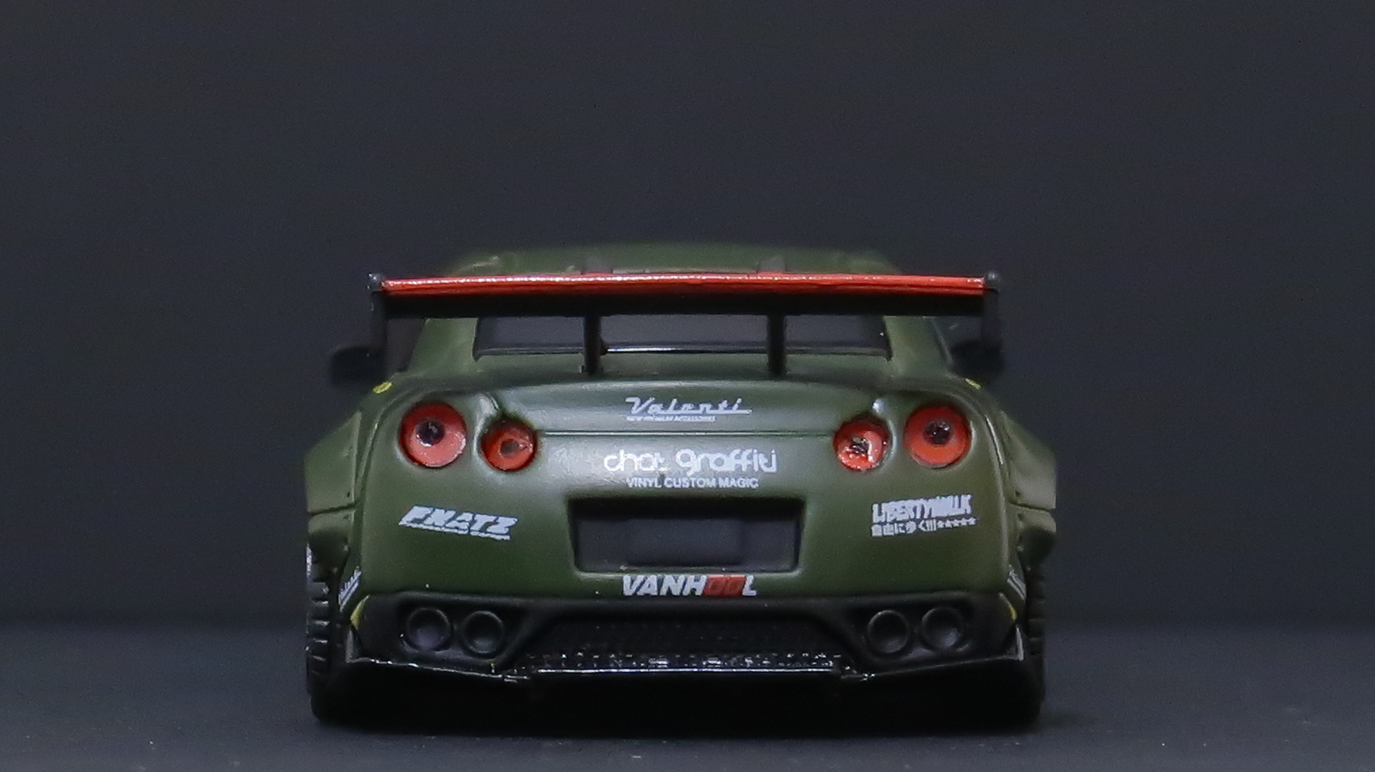 モデルインプレッション】TSM Mini GT LB Works Nissan GT-R R35 Rear