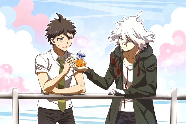 これは、日向創と狛枝凪斗の公式画像のリマインダーだよ！ : r/danganronpa