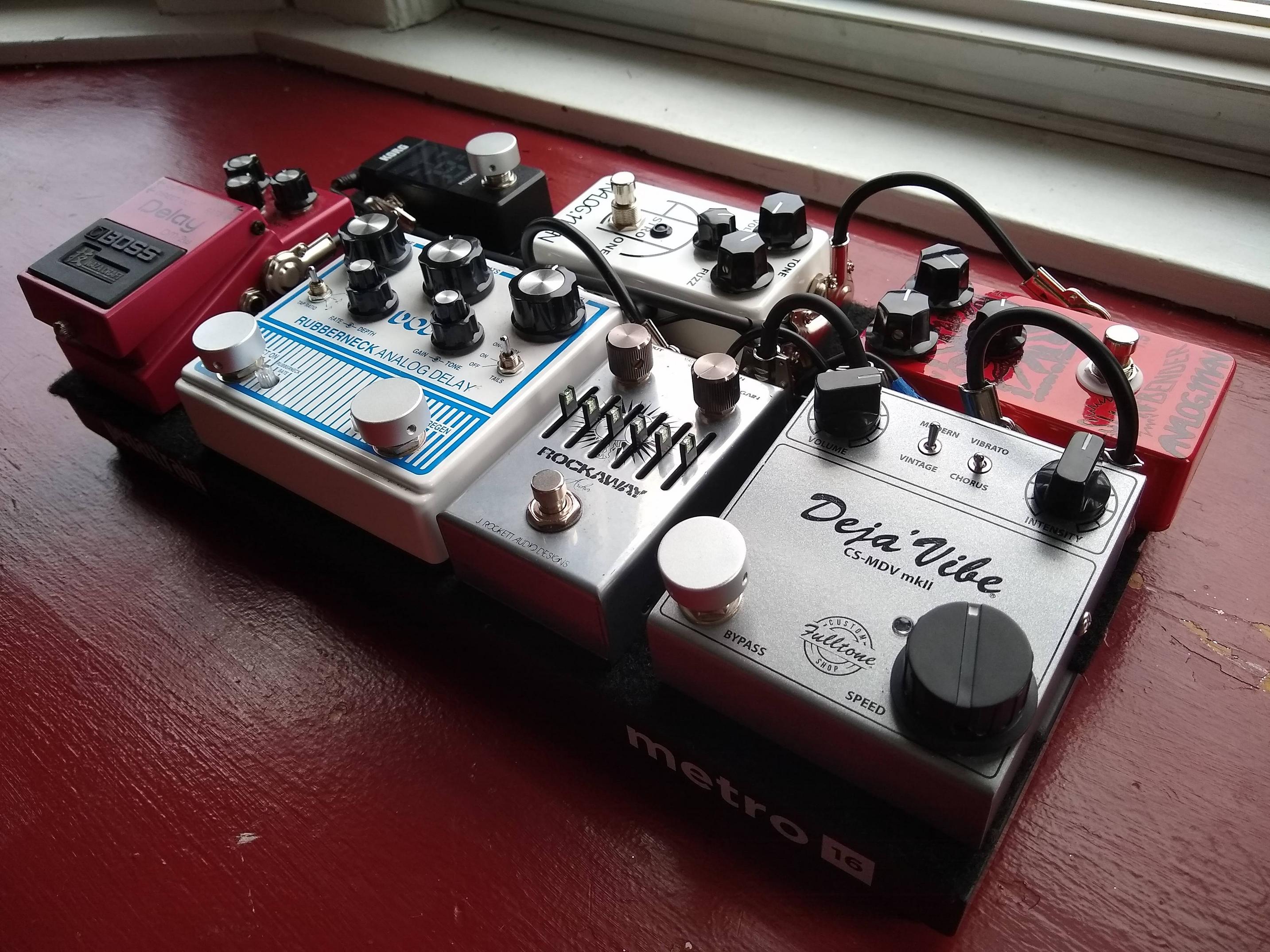 NPD] Fulltone Deja Vibe Mini : r/guitarpedals