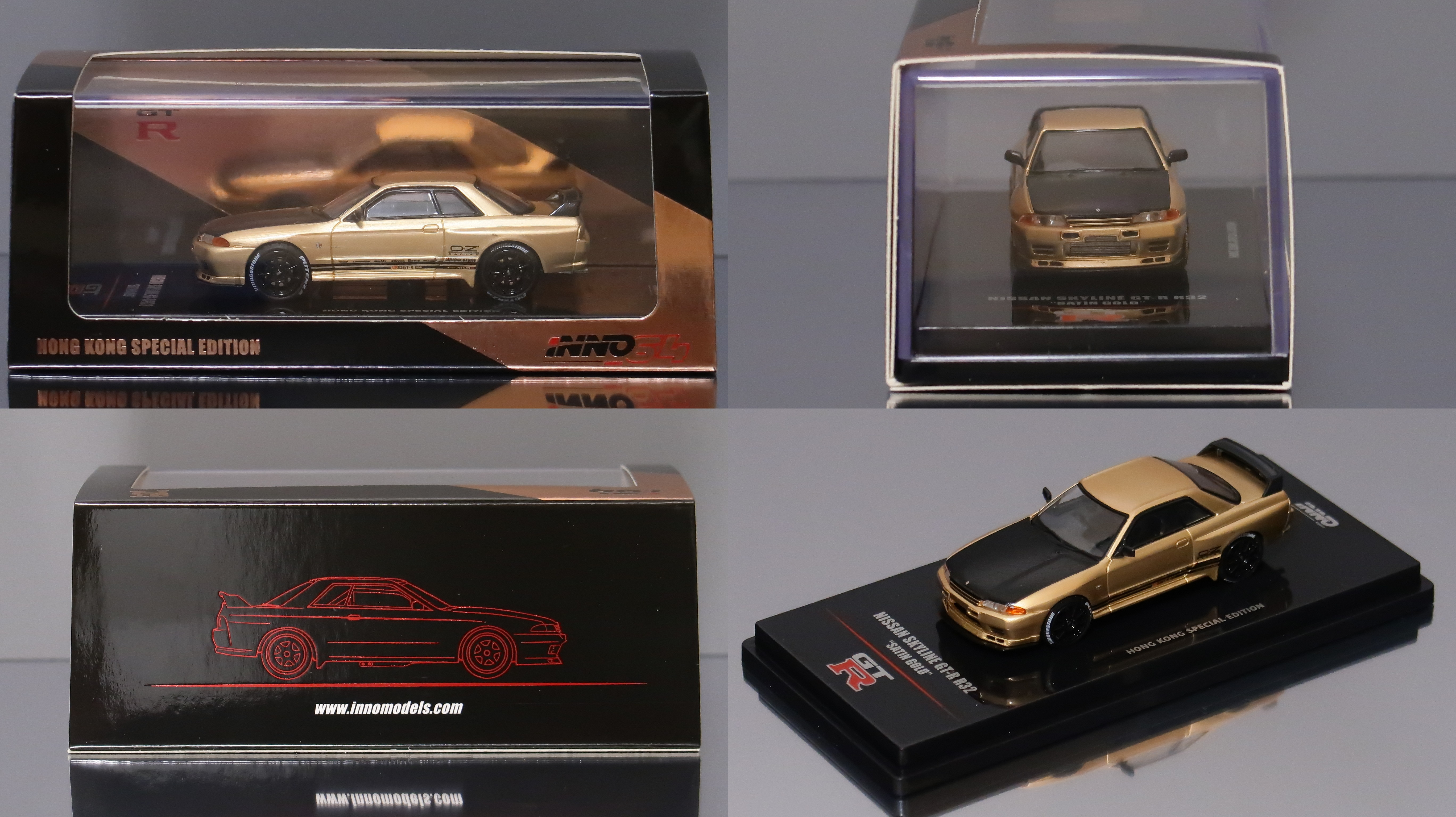 モデルインプレッション】 INNO Models 1/64 Nissan Skyline GT-R R32