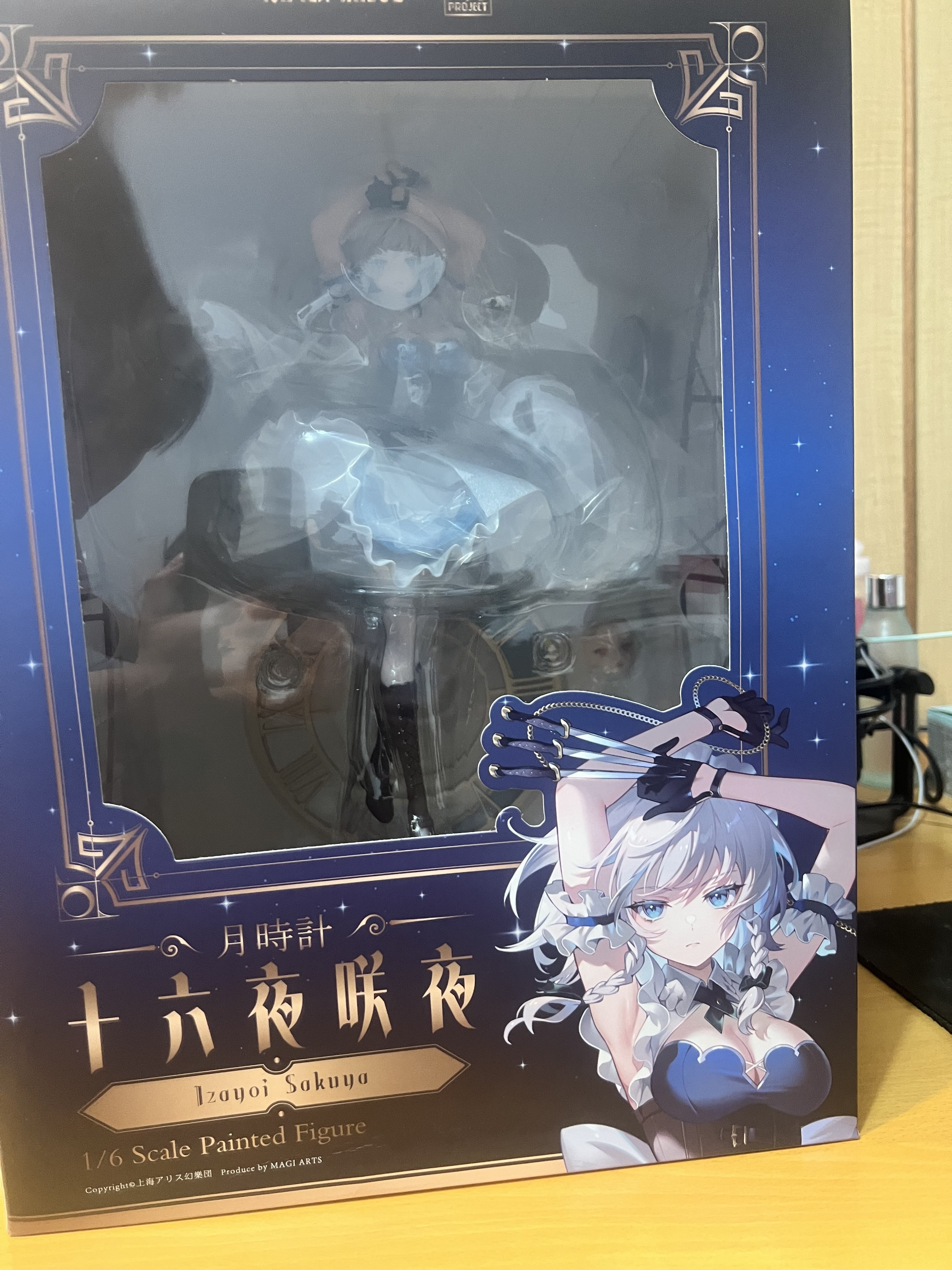 不專業開箱]MAGI ARTS 東方Project 月時計十六夜咲夜1/6 豪華版
