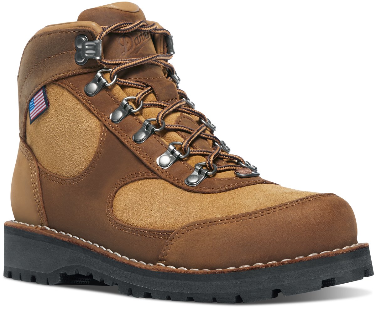 Danner - Cascade Crest Grizzly Brown/Rhodo Red