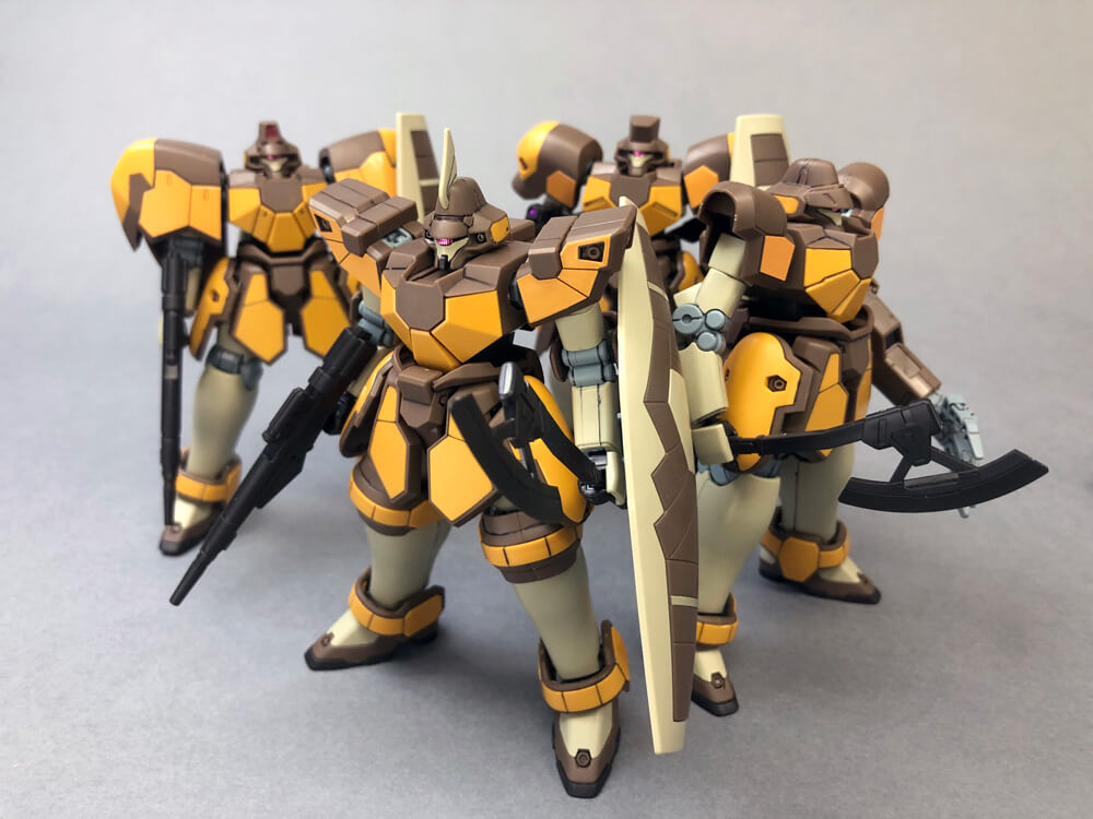ガンプラレビュー】HGAC 1/144 マグアナック（ラシード機／アブドゥル