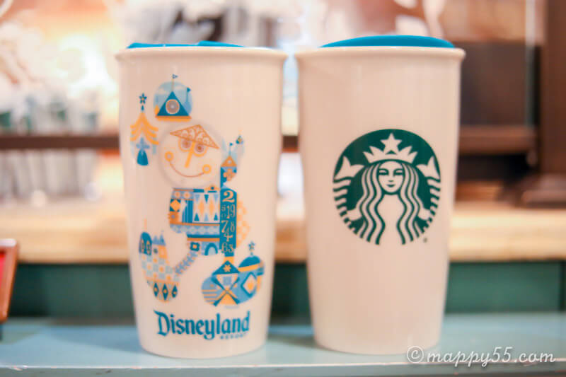 カリフォルニアディズニーランドにあるスターバックスで限定グッズも