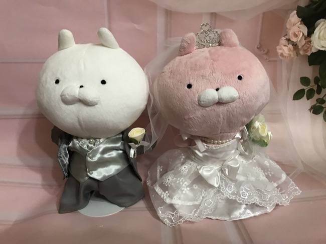 うさまるとうさこのベールとティアラ比較しました｜結婚式DIY