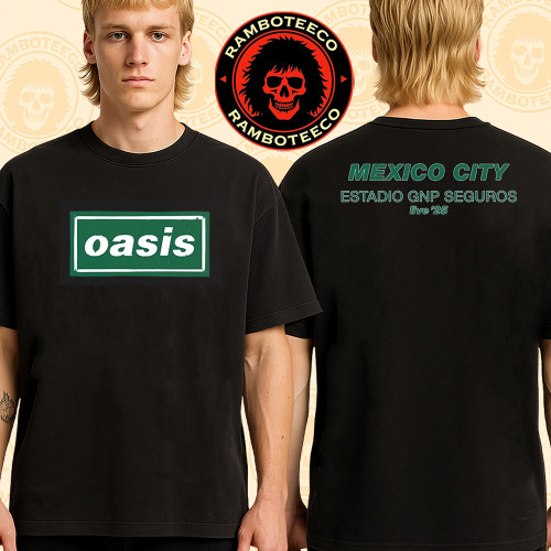 Stream Oasis Live '25 Mexico City Tour Merch by Ramboteeco