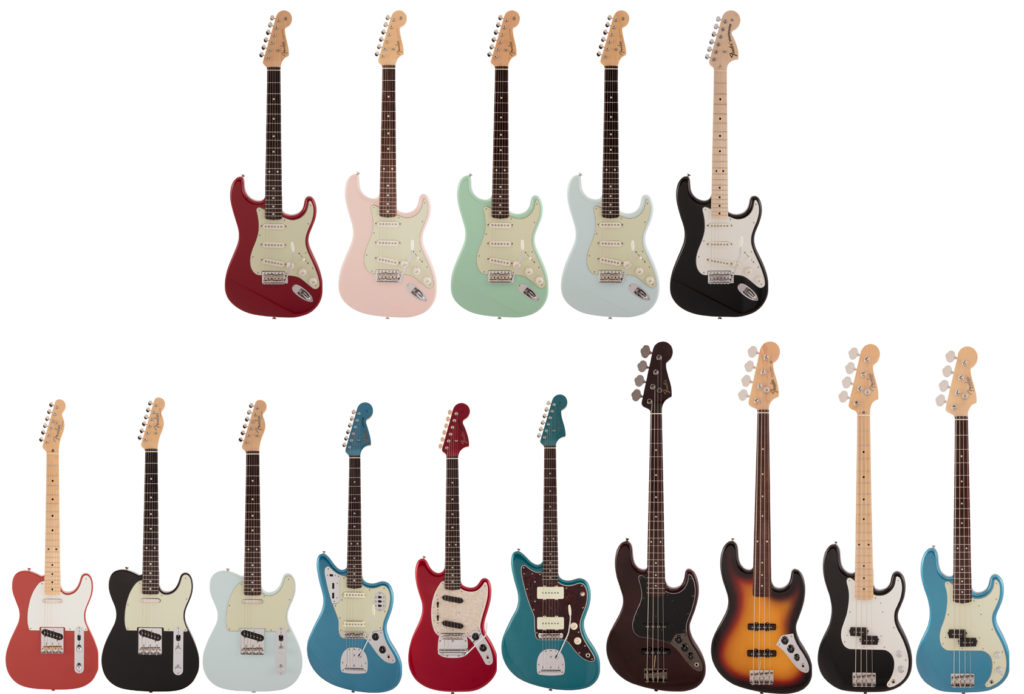 Fender/Made in Japan Traditionalシリーズに2020年限定生産モデルが