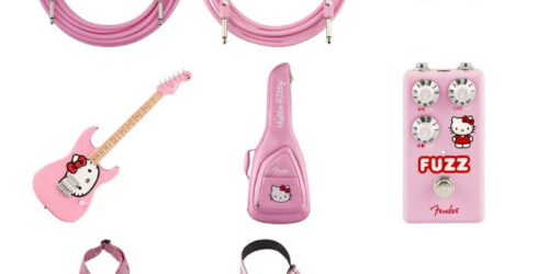 ハローキティ50周年記念限定！Fender/SquierとHello Kittyのコラボ商品