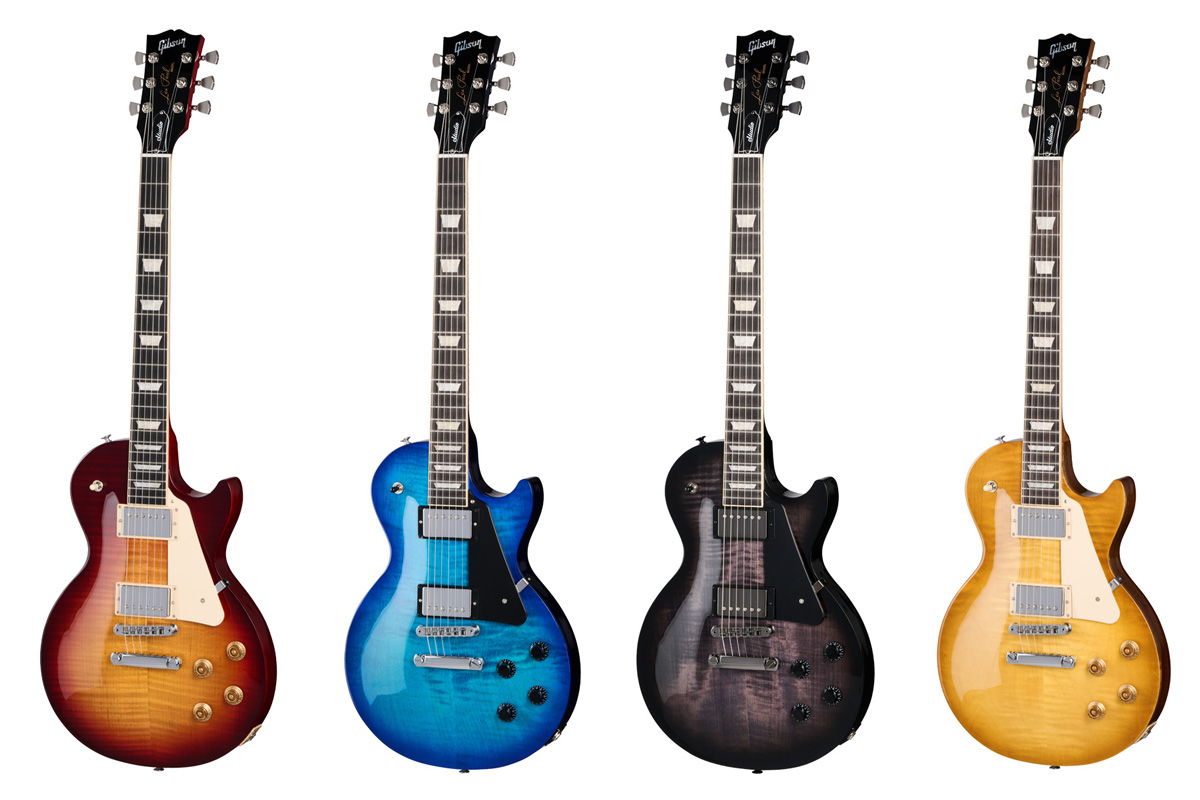 Gibsonから「レスポール・スタジオ・セッション」4カラーで登場