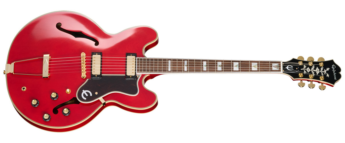 Epiphoneから、Oasisギタリスト Gem Archer とBonehead の